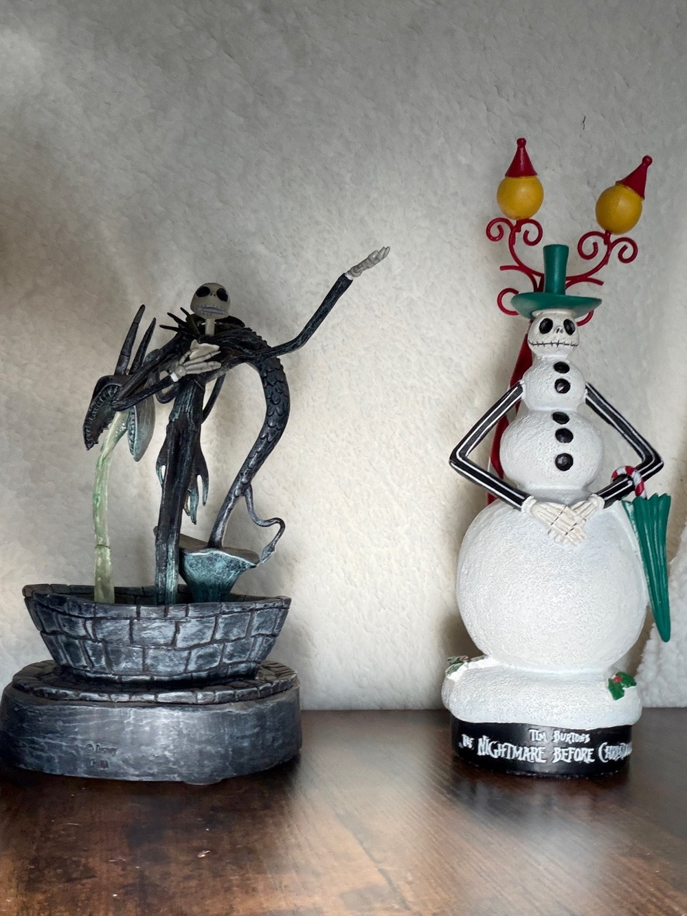 The Nightmare Before Christmas Figures x2